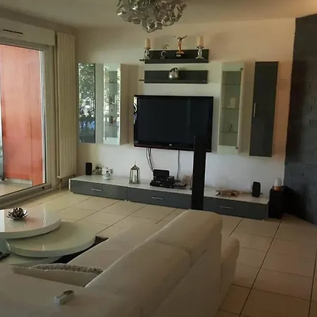 Superbe Duplex Au Nouveau Bassin Avec Vue Superbe Mülhausen Exterior foto